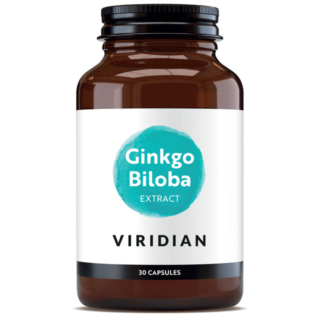 image of product Viridian Ginkgo Biloba Leaf Extract - 60 Veg Caps