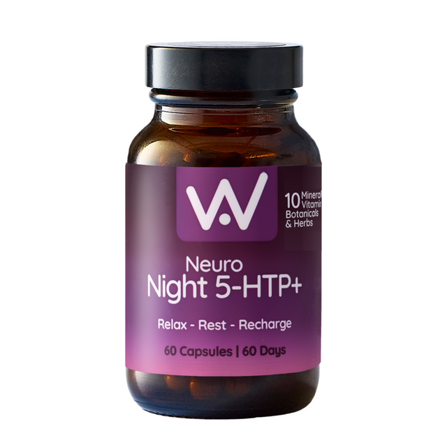 Well Actually Neuro Night 5-HTP+,  60 Capsules