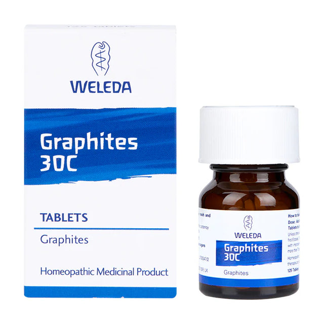 Weleda Graphites - 30C, 125 Tablets