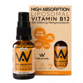 Well Actually Liposomal Vitamin B12 Methycobalamin (300 - 1200mcg) Truly Fruity Flavour Spray, 25ml