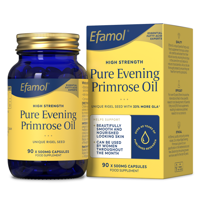 Efamol Pure Evening Primrose Oil, 500mg, 90 Capsules