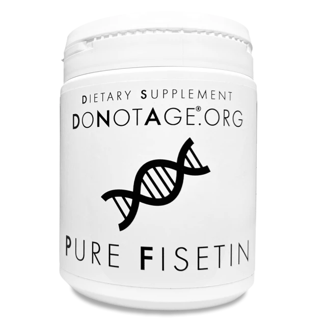DoNotAge.org Pure Fisetin 366 Capsules