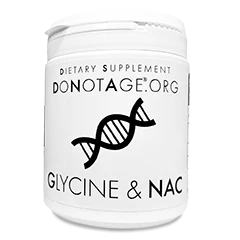 DoNotAge.org Glycine & NAC 60 Caps