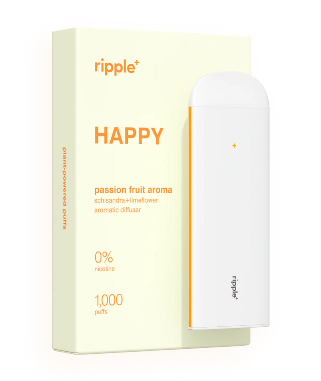 Ripple+ Happy Passion Fruit Aroma Zero Nicotine Diffuser, 56gr - 18+ Only