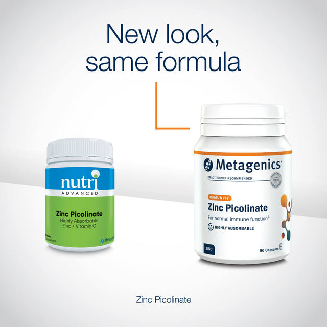 Metagenics Zinc Picolinate, 90 Capsules