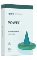 Ripple+ Forest Air Incense ( mint + rosemary)Power Droplet,  26 Pack