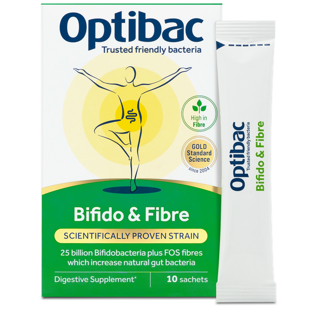 Optibac Probiotics Bifido & Fibre, 10 Sachets