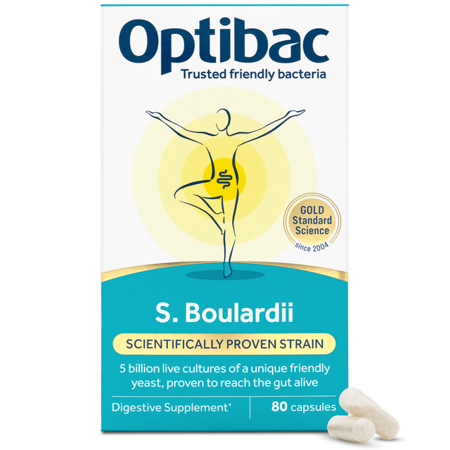 Optibac Probiotics S.Boulardii, 80 Capsules