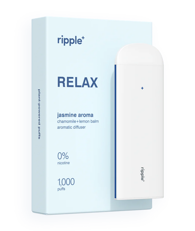 Ripple+ Relax Jasmine Aroma Zero Nicotine Diffuser, 56gr - 18+ Only