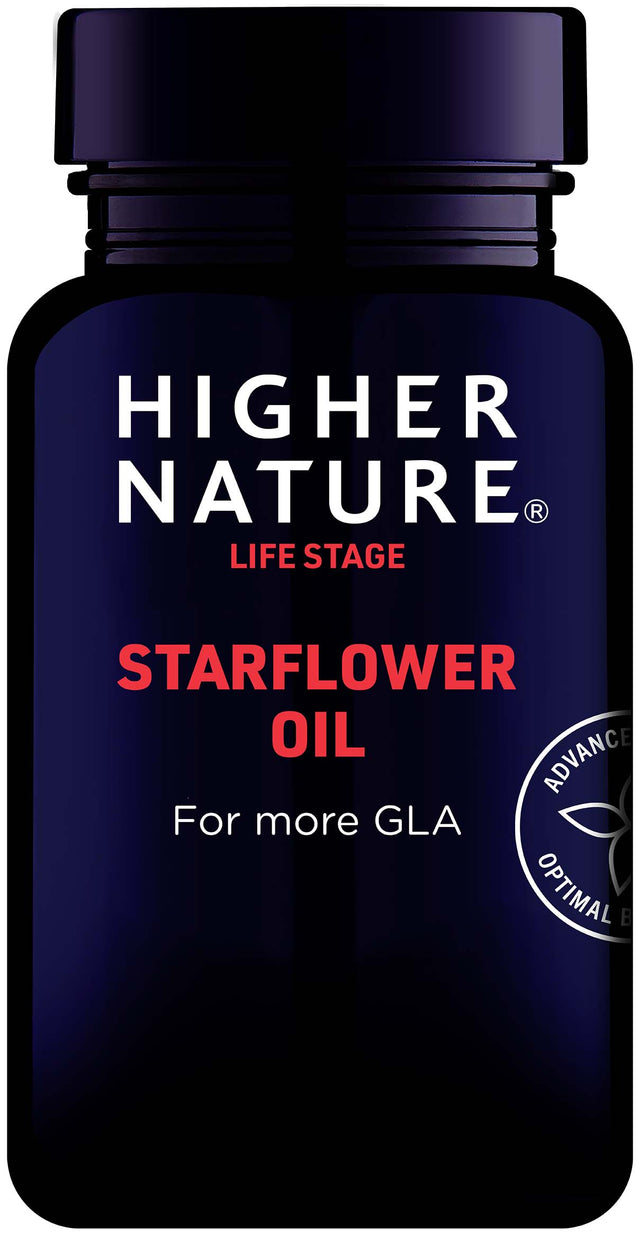 Higher Nature Starflower Oil, 1000mg, 90 Capsules