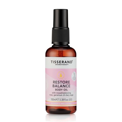 Tisserand Restore Balance Massage & Body Oil, 100ml