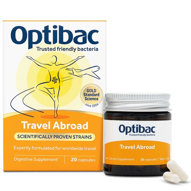 Optibac Probiotics Travelling Abroad, 20 Capsules