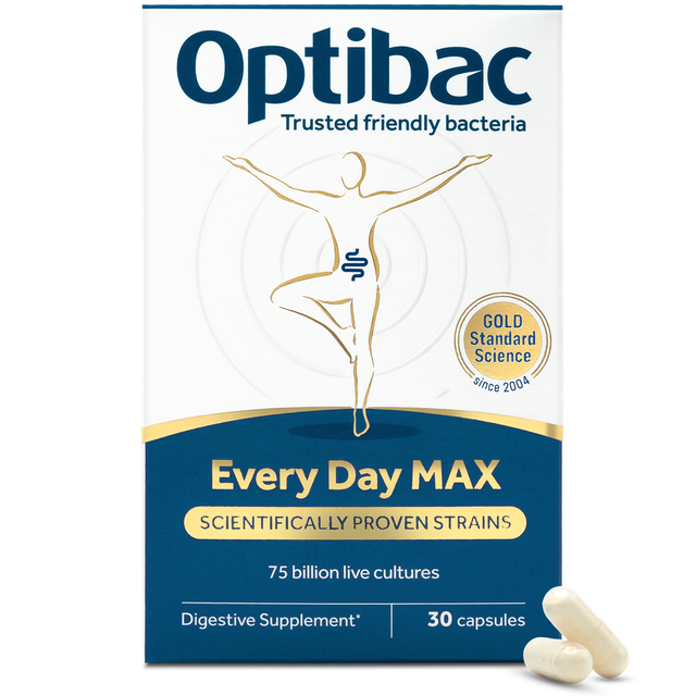 OptiBac Everyday Probiotic MAX, 30 Capsules