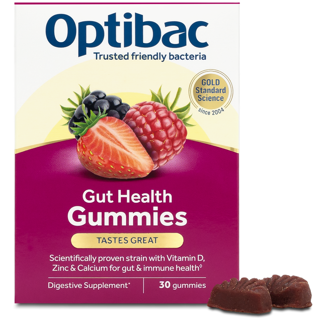 OptiBac Gut Health Gummies, 30 Gummies