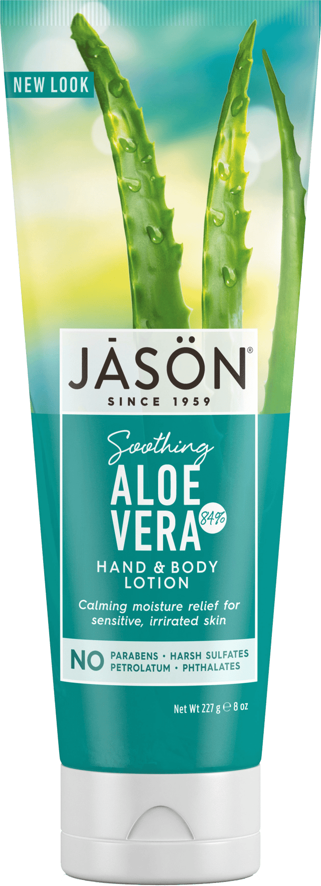 Jason Organic Aloe Vera 84% HB Lotion, 227gr