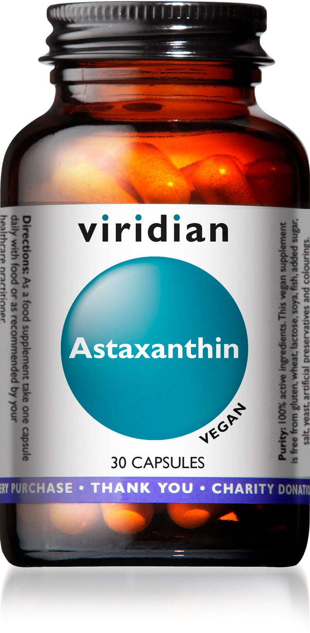 Viridian Astaxanthin, 30 Capsules