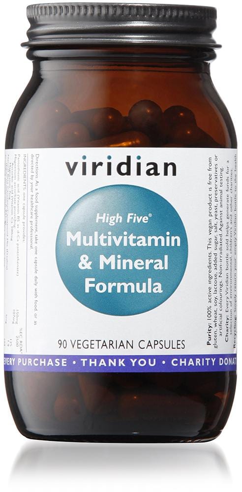 Viridian High Five Multivitamin Formula, 90 VCapsules