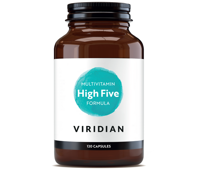 Viridian Multivitamin High Five Formula, 120 VCapsules