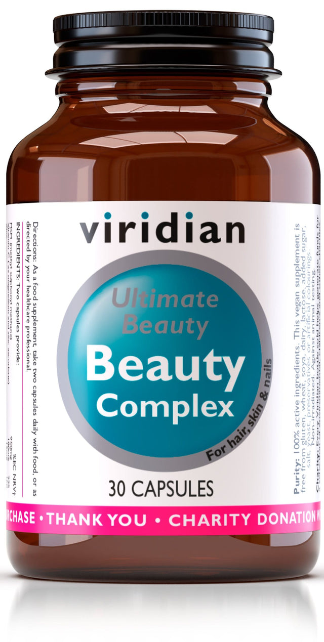 Viridian Ultimate Beauty Hair, Skin & Nails Complex, 30 Capsules