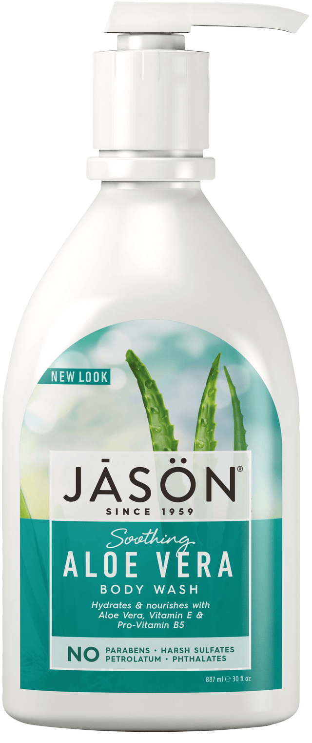 Jason Sat BodyWash W/Pump, 887ml