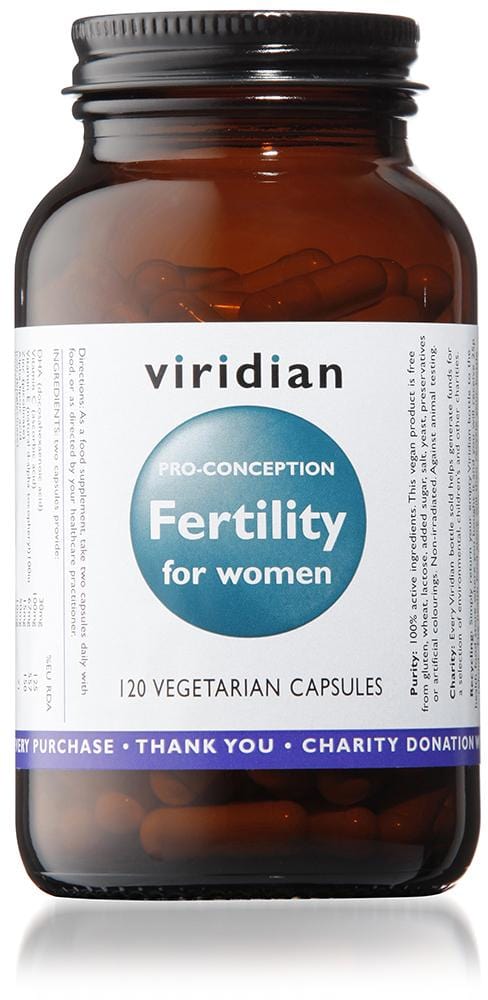 Viridian Fertility for Women, 120 VCapsules