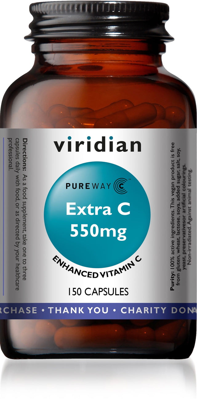 Viridian Extra C 550mg, 150 Capsules