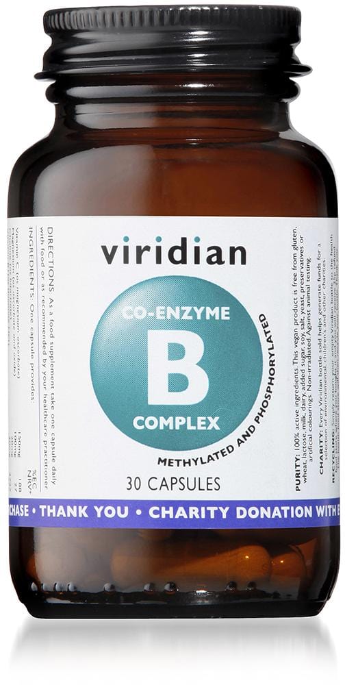Viridian Co-Enzyme B Complex, 30 Capsules