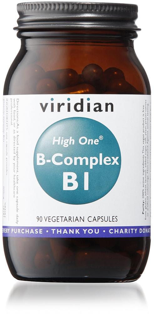 Viridian High One B-Complex Vitamin B1, 90 VCapsules
