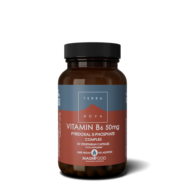 Terranova Vitamin B6(P5-P) Complex, 50 Capsules