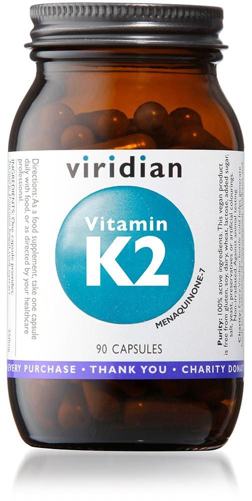 Viridian Vitamin K2,  90 VCapsules
