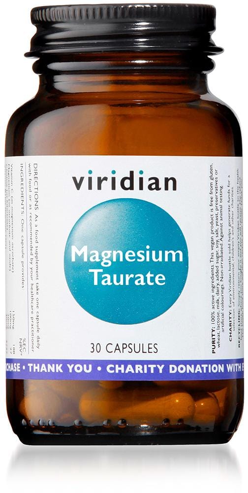Viridian Magnesium Taurate,  30 VCapsules