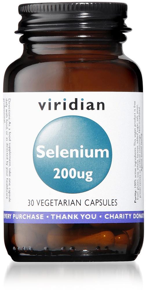 Viridian Selenium, 200ug, 30 VCapsules