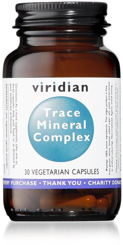Viridian Trace Mineral Complex, 30 VCapsules