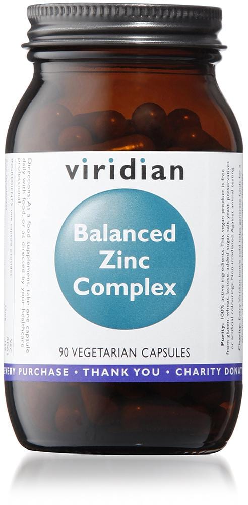 Viridian Balanced Zinc Complex, 90 VCapsules