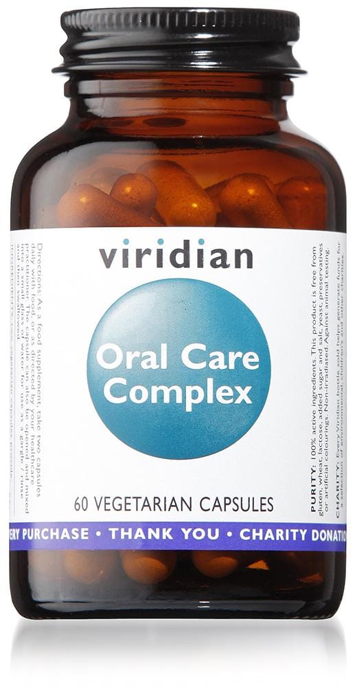 Viridian Nutrition Oral Care Complex, 60 Capsules