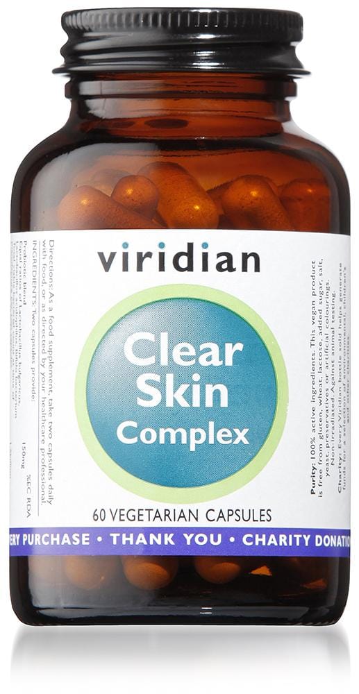 Viridian Clear Skin Complex,  60 VCapsules