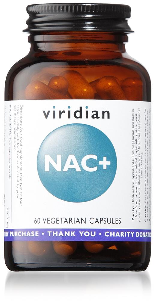 Viridian NAC+, 60 Capsules