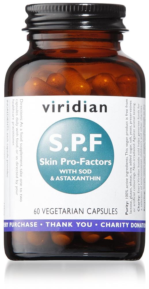 Viridian SPF Skin Protection Factors, 60 Capsules
