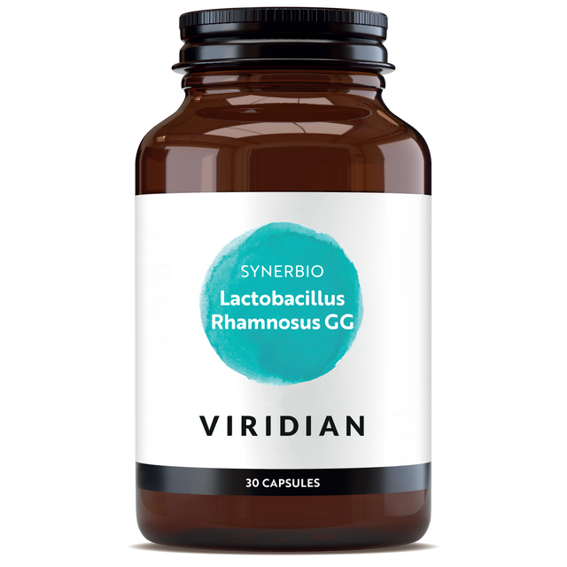 Viridian Nutrition Synbiotic Lactobacillus Rhamnosus GG, 30 Capsules