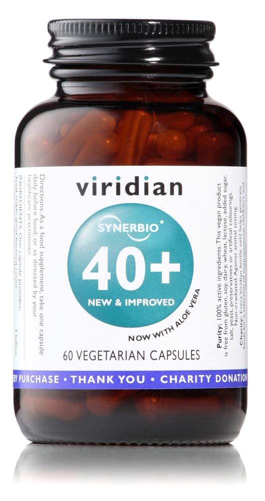 Viridian 40+ Synbiotic , 60 VCapsules
