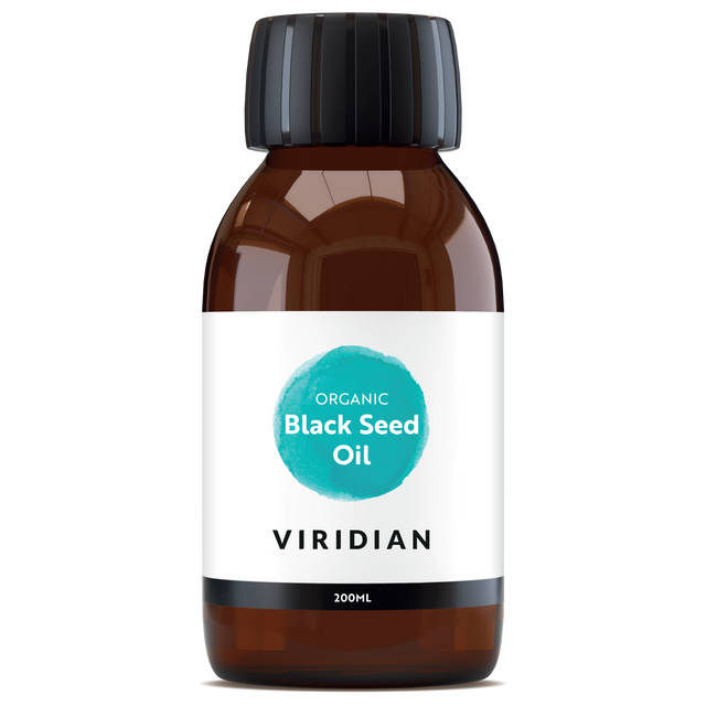 Viridian 100% Organic Black Seed Oil, 200ml