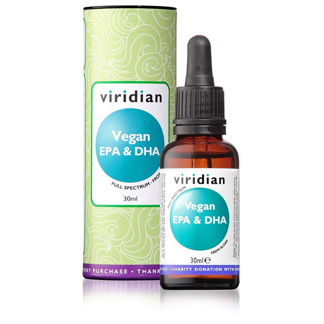 Viridian Vegan EPA & DHA, 30ml