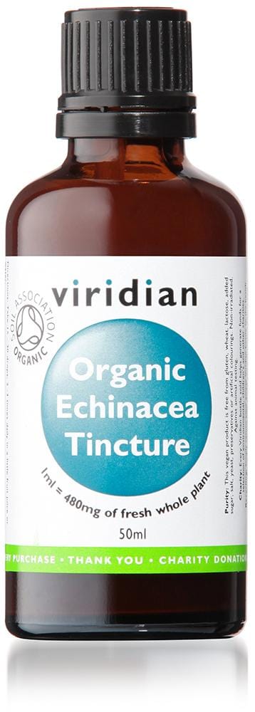 Viridian 100% Organic Echinacea Tincture, 50ml