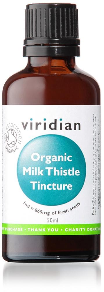 Viridian 100% Organic Milk Thistle Tincture, 50ml