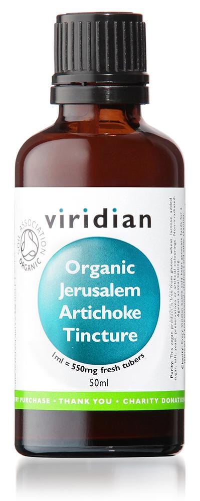 Viridian 100% Organic Jerusalem Artichoke Tincture, 50ml