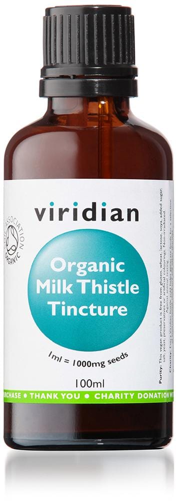 Viridian Organic Milk Thistle Tincture, 100ml