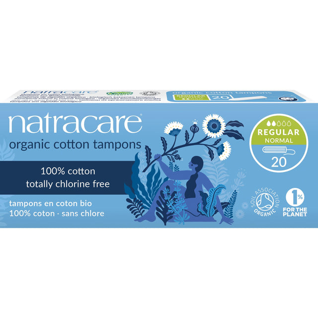 Natracare Organic Tampons, 20 Regular