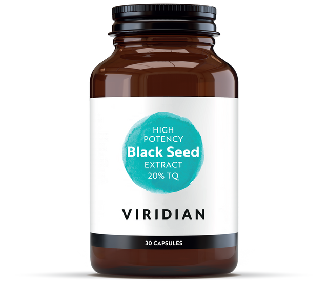Viridian Nutrition High Potency Black Seed Extract Capsules, 30 Capsules