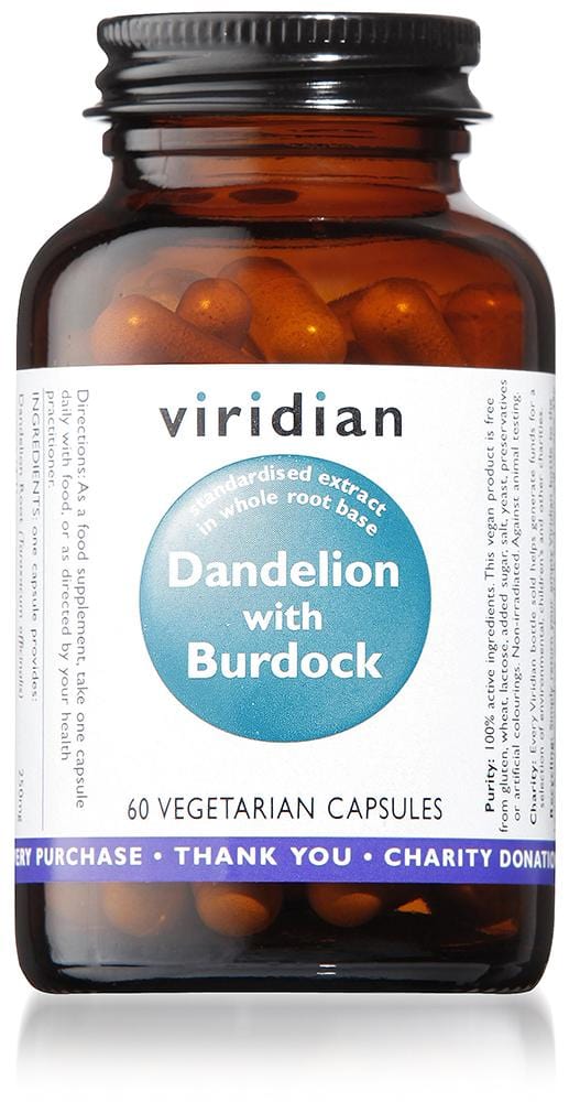 Viridian Dandelion With Burdock Extract, 60 VCapsules