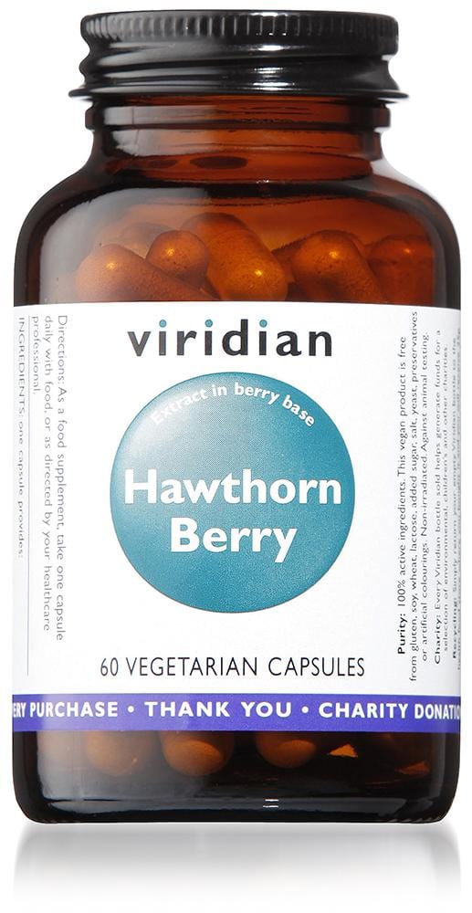 Viridian Hawthorn Berry, 60 Capsules
